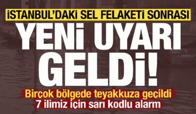 Son dakika: Meteoroloji’den yeni uyarı geldi! İstanbul dahil bu illerde yaşayanlar dikkat