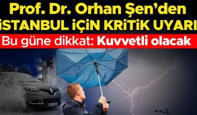Yurtta bu hafta yağışlı hava etkili olacak! Prof. Dr. Orhan Şen canlı yayında İstanbul için uyardı: Perşembe gününe dikkat