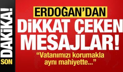 Son dakika: Başkan Erdoğan’dan önemli mesajlar!