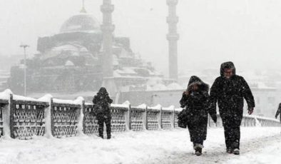 İstanbul için beklenmedik kar yağışı açıklaması!