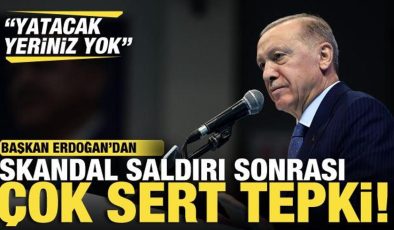 Skandal olay sonrası Erdoğan’dan tepki: Utanın, bunun izahı yok, gidecek yeriniz yok!