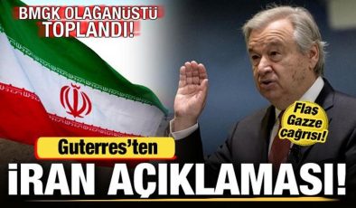 BMGK olağanüstü toplandı! Guterres’ten İran açıklaması: Uluslararası hukuka göre yasak!