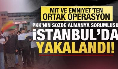 PKK/KCK’nin Almanya yapılanması sözde sorumlularından Saim Çakmak İstanbul’da yakalandı